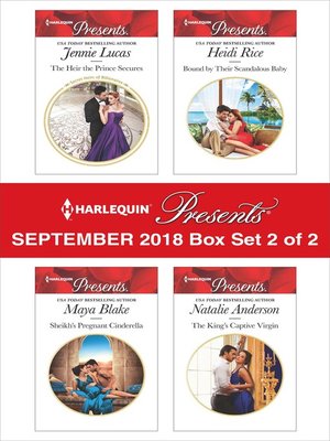 cover image of Harlequin Presents September 2018--Box Set 2 of 2